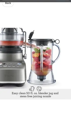 Bjb615shy1bus1 Breville Bjb615shy The 3x Bluicer Blender And Juicer In One Smoked Hickory #2