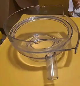Bje530 Breville Juice Fountain Replacement Collector Bowl Chute Oem Clean #2