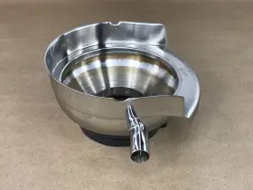 Bje830 Breville Juice Fountain Juicer Replacement Metal Collector Bowl With Spout