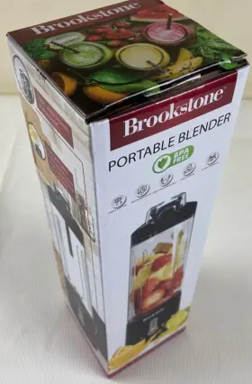 Br-1100b Brookstone Portable Travel Blender Usb-c Charger 500 Ml Nip Brand New Bpa Free