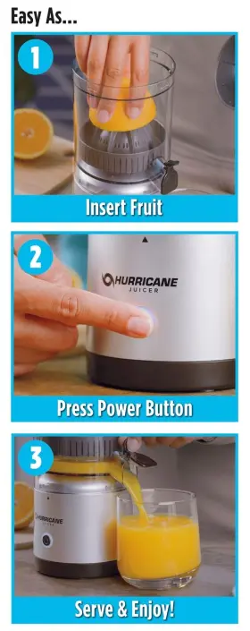 Brylanehome 735541264238 Hurricane Juicer - Stainless Steel #3
