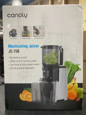 B0dj7qml7k Canoly Cold Press Juicer 5.4 Inch Wide Feed Chute Juice Extractor Machine With 400w