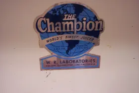 W11227 Champion Juicer The Worlds Finest - -works Read Description #2