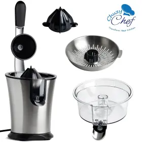 Chuzy Chef 018227302883 Citrus Juicer Fruit Machines - Stainless Steal Jucers Machine Sq #3