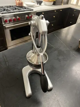 C309454 Cilio Commercial Grade Citrus Press Juicer Silver #3