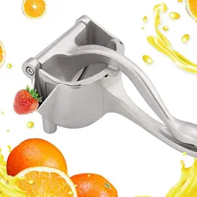 Cleabanke 248061801691 Manual Fruit Press Juicer Heavy Duty Single Lemon Squeezer Premium Qua