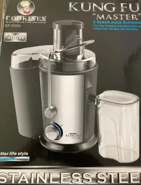 Kf2500 Cookinex Kung Fu Master 2-speed Juice Extractor New In Box