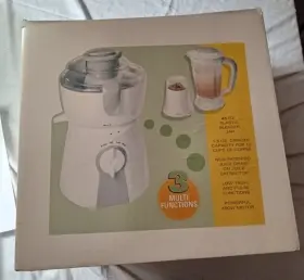 Cebljg1 Cooks Essentials 3 In 1 Juice Extractor 45 Oz Blender And Grinder 450w