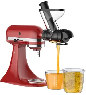 2306 Cool Cook Masticating Juicer Attachment For Kitchenaid Stand Mixer Fresh Juice