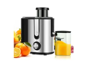 Ep24399 Costway - Juicer Machine Extractor Dual Speed With 2.5ftft Feed Chute Silve