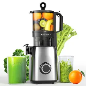 B0fx52m5w6 Cowsar Cold Press Juicer Machines Orange 5.4 Extra-large Feed Chute