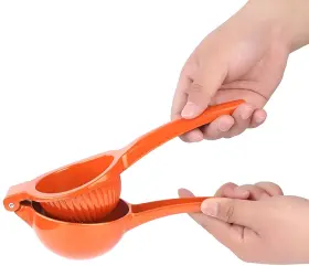 Crazy Chef 858832001104 Large Orange Juicer Squeezer - All Fruit Citrus Manual Fo