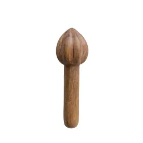 Creative Co-op 191009540687 Carved Wood Juicer Natural Kitchen Utility