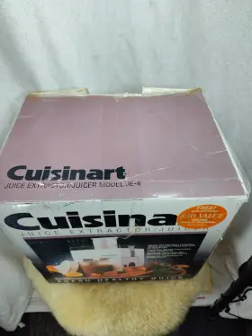 Cuisinart 086279704009 Juice Extractor Juicer Model Je-4 Countertop Powerful - Nice #3