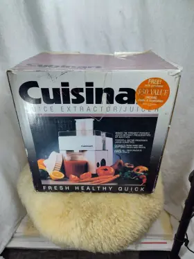 Cuisinart 086279704009 Juice Extractor Juicer Model Je-4 Countertop Powerful - Nice