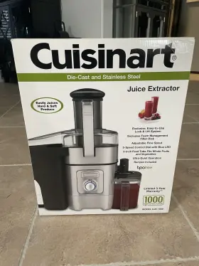 Ccj-1000 Cuisinart Citrus Juicer New In Open Box