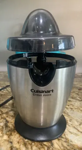 Ccj-100c Cuisinart Model Ccj-100/ccj-100c Citrus Juicer Electric Stainless Steel/black