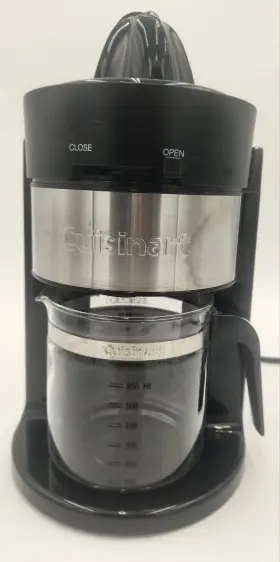 Ccj-900 Cuisinart Citrus Squeeze Juicer With 24oz Glass Carafe