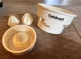 Dlc-056 Cuisinart Dlc-487/dlc-056 Super Citrus Juicer Attachment Set For Dlc-7 Pro
