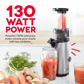 Dash 810051851724 Deluxe Compact Masticating Slow Juicer Easy To Clean Cold Press #2