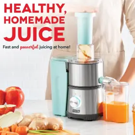 Dash 810051852592 Compact Centrifugal Juicer Press Juicing Machine 2-speed 2 Inch Wide Feed #2