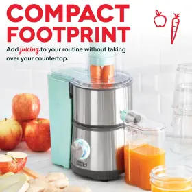 Dash 810051852592 Compact Centrifugal Juicer Press Juicing Machine 2-speed 2 Inch Wide Feed #3