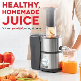 Dash 810051852608 Compact Centrifugal Juicer Press Juicing Machine 2-speed 2 Wide Feed #2
