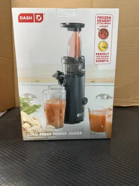 Dcsj200 Dash Deluxe Compact Power Slow Masticating Extractor Graphite