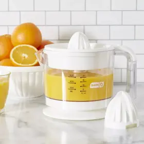 Jb065wh Dash Electric Dual Citrus Juicer Auto Reverse Dw Safe Multiple Heads New