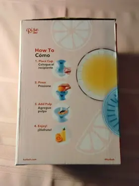 Rcj100gbsk04 Dash Rise By Electric Citrus Juicer With Easy Pour Spout Blue #2