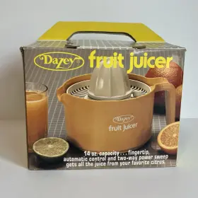 Fj-14 Dazey New Vintage Fruit Juicer Model Electric Juice Citrus Appliance 14oz