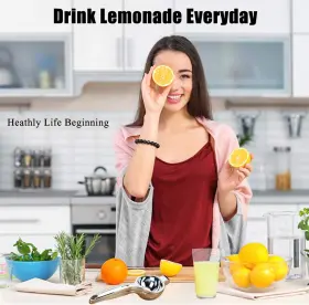 8541969579 Direct Lemon Squeezer Manual Citrus Juicer Press Juicers Stainless Steel #2