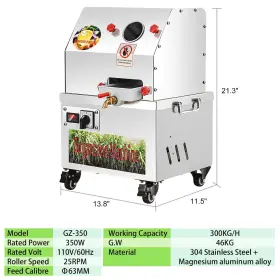 Di2023101001 Diyarea Used Commercial Sugar Cane Juicer Juicing Machine Press Electric Extract #3