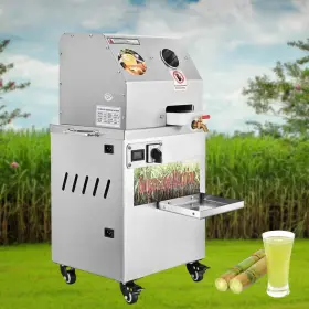 Ts20250920 Diyarea Electric Sugarcane Juicer Stainless Steel Extractor Squeezer 350w Food Truck Usa