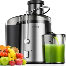 Dje1510 Dominion Juicer Machine 600w With 3 Inch Wide Black / Stainless Steel