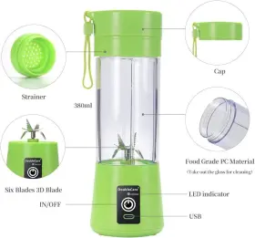 Doublecare 732489279379 Electric Usb Juicer Blender Portable For Shakes And Smoothies #2