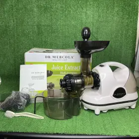 Mer-5120 Dr. Mercola Juicer Extractor Masticating J2 Omega Angel Auto10 In Original Box - See Video