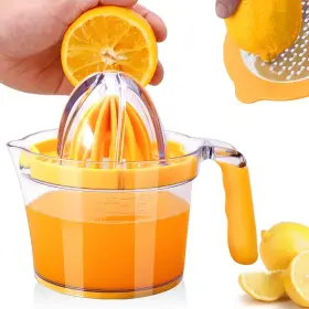 Drizom 717186090496 Citrus Lemon Orange Juicer Manual Hand Squeezer Fruit Lime Pres