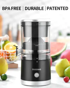 Czj002 Dusenho Electric Juicer Rechargeable - Citrus Machines With Usb Andcleaning Brush #3