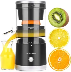 Czj002 Dusenho Electric Juicer Rechargeable - Citrus Machines With Usb Andcleaning Brush