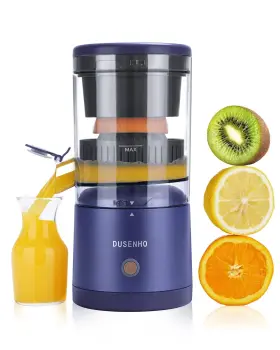 Czj003 Dusenho Electric Juicer Rechargeable - Citrus Machines With Usb And Cleaning B