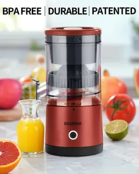 Czj004 Dusenho Electric Juicer Rechargeable - Citrus Machines With Usb And Cleaning #2