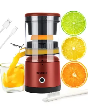 Juicer004 Dusenho Citrus Juicer Machines Rechargeable - Portable With Usb And Cleaning B