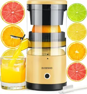 Xczj005 Dusenho Electric Citrus Juicer Rechargeable - Machines With Yellow