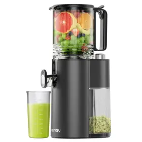 Je-73mn Eanoruus Cold Press Juicer 5.3 Inch Wide Feed Chute Juice Extractor Machine With 400w Hi