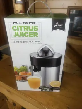 Ec-sscj2 Eco Stainless Steel Citrus Juicer Eco-chef. Powerful 85w Motor