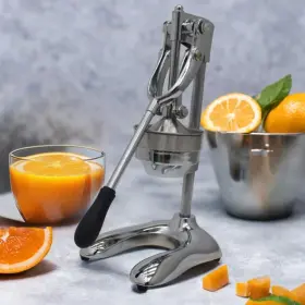 239330 Effluvialtech Manual Orange Juicer Press Machine Stainless Steel Fruit Squeezer Citrus