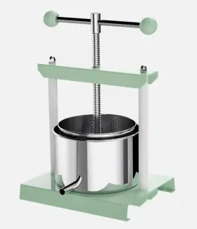 Ejwox 634715995414 Cheese Tincture Herb Fruit Wine Manual Press 0.53gallon/ 2 Litre Power Ball Grn