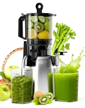 Hgm-921 Electactic Cold Press Juicer Wide Mouth 5.4 Inch Self Feeding Machines