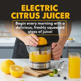 Ets623 Elite Gourmet 717056131540 Bpa-free Electric Citrus Juicer Compact Large Volume #3